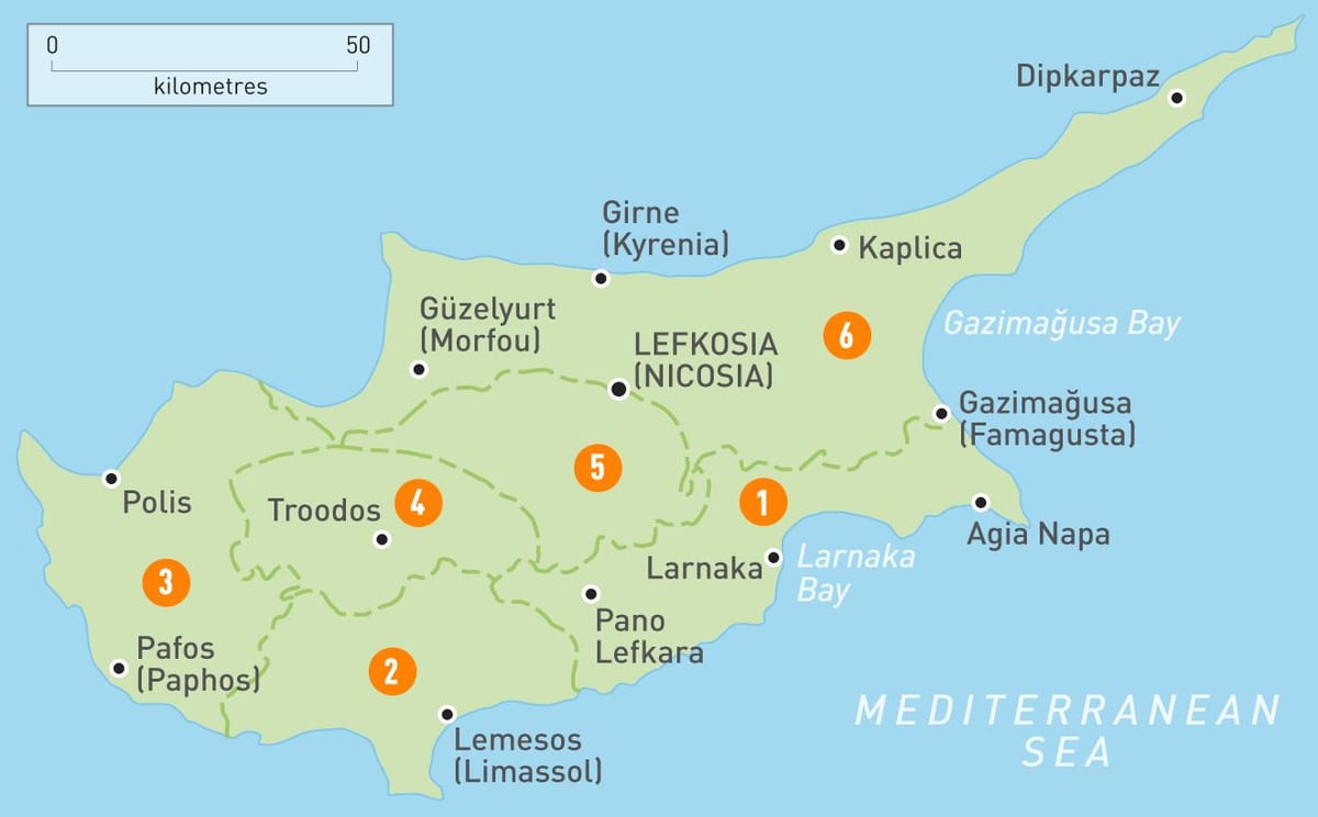 mapa Txipre eta inguruetan