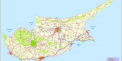 Mapa hondartza onena Txipre