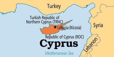 Errepublika Zipre mapa