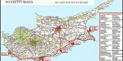 Txipre autobus ibilbidea mapa