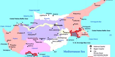 Mapa politiko Txipre